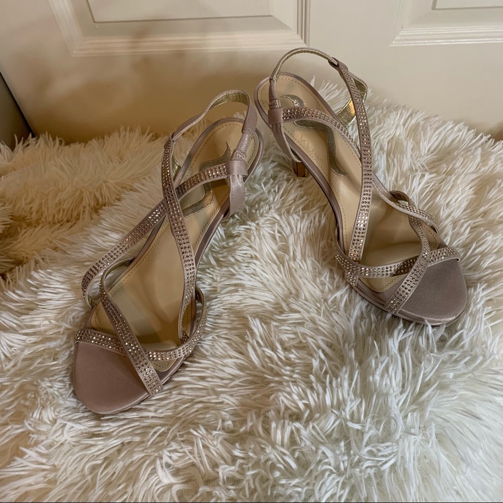 Champagne Party Heels